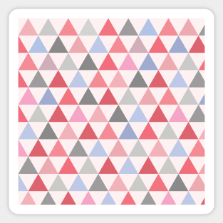 Colorful all over triangle pattern Sticker